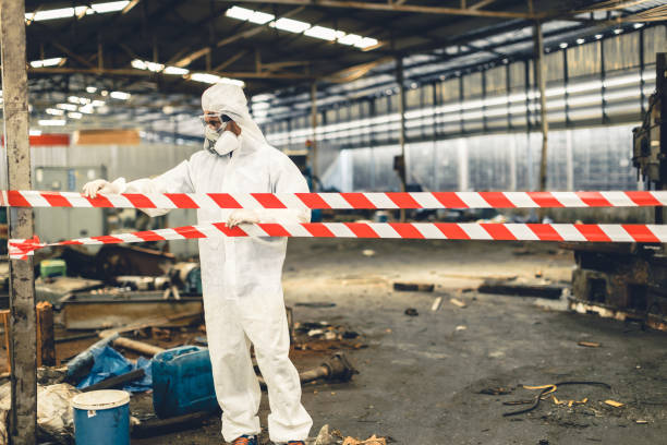 Professional Drug Lab Cleanup technician working in Santa Cruz, CA